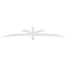 Ekena Millwork Davenport Architectural Grade PVC Gable Bracket, 108"W x 18"H x 2"D x 4"F, 4/12 Pitch GBP108X18X0204DAV00 - alternate 4